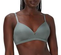 Maidenform Women's, Everyday Luxe T-Shirt, Wireless Convertible Bra, Pewter Green, 36C