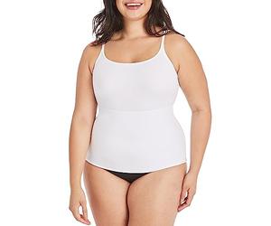 Maidenform Women's Fat Free Dressing Camisole Vest, WeiÃŸ, XX-Large