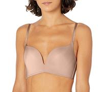Maidenform Women's Love The Lift Plunge Non-Underwired Push-Up Bra, Beige, 105D