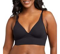 Maidenform Women's M Seamless Lift Bralette, Wireless Long-line Convertible Tank-Style Bralette, Black, DD-L