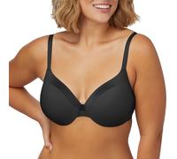 Maidenform Women's Maidenform Women's Comfort Devotion Extra-coverage T Shirt Bra, Black, 34B UK