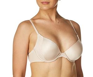 Maidenform Women's Natural Boost Demi T-Shirt Underwire Bra, Sandshell, 38C