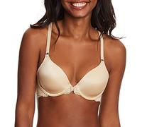 Maidenform Women's One Fab Fit Extra Coverage Lace T-Back Bra, Latte Lift, 40B