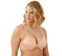 Maidenform Women's T-Shirt, One Fab Fit Lightly-Lined Underwire, Racerback Bras, Opaque, Latte Lift, 42C