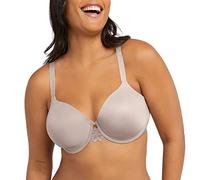 Maidenform Womens One Fab Fit Underwire Bra, Microfiber T-Shirt Bra, Full-Coverage Convertible Bra, Women's Everyday Bras, Evening Blush, 36B