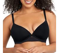 Maidenform Women's One Fab Fit Wireless Demi Bra Dm2301, Black, 40D
