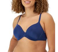Maidenform Women's One Fabulous Fit 2.0 Tailored Demi Bra Half Cup, Marine, 38D