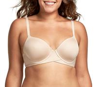 Maidenform Women's One Fabulous Fit 2.0 Tailored Demi Bra Half Cup, Paris Nude, 36D