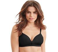 Maidenform Women's One Fabulous Fit 2.0 Wireless Bra T-Shirt, Black, 38B