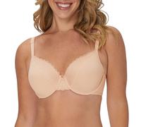 Maidenform Women's T-Shirt Underwire, Comfort Devotion Full Coverage Bras, Opaque, Sandshell, 40C