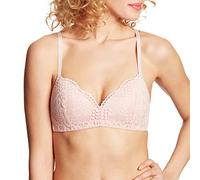 Maidenform Women's Pure Comfort Push-up Bra Without Underwire, Pink Beige, L
