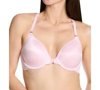 Maidenform Women's Racerback Shaping & Support, One Fab Fit Underwire Bras, Lightly Lined, Front Closure T-Shirt, Ballerina Slipper, 34C