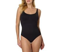Maidenform Womens Seamless Shapewear, Tummy Control Bodysuit, Firm Control Full Coverage Body Shaper, Black, Medium