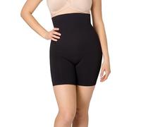 Maidenform Women's Seamless Shapewear, Tummy Shaper Shorts, High-Waist Thigh Slimmer with Firm Control, Black, XL
