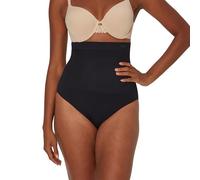 Maidenform Women's Seamless, Tummy High-Waist Brief, Firm Control Shapewear Panty, Black, Large