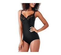 Maidenform Women's Shapewear Vintage Chic Bodybriefer Not Applicable Wired Bra, Black, 36DD (Manufacturer Size: 95E)