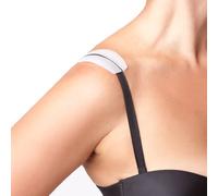 Maidenform Women's Silicone Pads 1 Pair Bra Strap, White (Clear), One Size