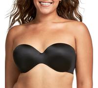 Maidenform Women's Smooth-Strapless Bra Bandeau Top, Black (Black), 34C