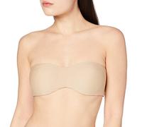 Maidenform Women's Strapless Minimizer Bandeau Top, Beige (Body Blush), 36C