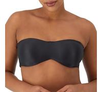 Maidenform Women's Strapless Minimizer Bandeau Top, Black (Black), 38C