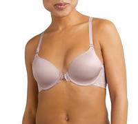 Maidenform Women's T-Shirt, One Fab Fit Lightly-Lined Underwire, Racerback Bras Full Coverage, Opaque, Gloss, 36B