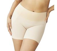Maidenform Women's Tame Your Tummy Booty Lift Shorty dms090 Thigh Shapewear, Transparent, L