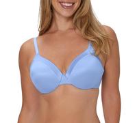 Maidenform Women's Underwire, Comfort Devotion Full-Coverage T-Shirt, Convertible Bra, High as The Sky Blue, 38D