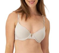 Maidenform Women's Underwire, Everyday Luxe T-Shirt, Full Coverage Bra, Beige Bisque, 40B