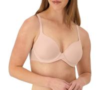 Maidenform Women's Underwire, One Fab Fit Demi T-Shirt, Convertible Bras, Opaque, Sandshell, 32A