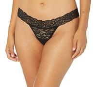 Maidenform womensDMESLTMaidenform Comfort Devotion Lace Thong Thong Panties - black - Large