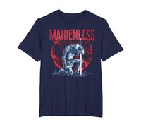 Maidenless Elden RPG Gamer Mens T-Shirt, Men's Big and Tall, Navy Blue, 5X Tall
