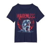 Maidenless Elden RPG Gamer Mens T-Shirt, Women's Plus, Navy Blue, 6X