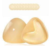 MAIDETONG Stick on Bra，Push up Bra，Double-Sided Self-Adhesive Breast Pads for Women - Discreet & Reusable Push Up Inserts，D