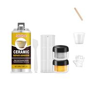 Maidisly Metal Seam Set, Beginners, Easy Ceramic Repair Kit, Easy for Beginners, Quick Drying in 3 Minutes, Water Resistant, Respect for the Aged Day, Gift, Summer Vacation, Freedom Research, Glass
