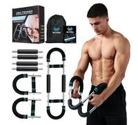 MAIDOMA Twister Arm Trainer with 4 Springs, 30-120lb Adjustable 6 Resistance Levels Twister Arm Chest Exerciser, Portable Chest Workout Equipment for Men & Women, Enhancing Upper Body Muscle