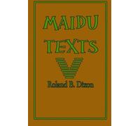 Maidu Texts