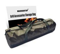 MAIDUANTOP Grill Accessories Storage, Grill Tools Storage Bag for Outdoor Grilling, Grill Tools Storag, Thickened Oxford Cloth Grill Bag, Great Gifts for Men