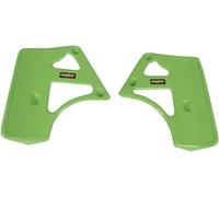 Maier Radiator Scoops - Kawasaki KX 250/500 1985-86 - Green