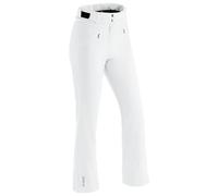 maier sports Allissia Slim, Close-fitting women's ski pants, Waterproof snow pants, Stretch material and adjustable waistband, PFC-free, MTHERM padding & mTEX weatherproofing White