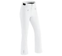 maier sports Allissia Slim, Close-fitting women's ski pants, Waterproof snow pants, Stretch material and adjustable waistband, PFC-free, MTHERM padding & mTEX weatherproofing White