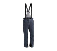maier sports Anton 2, Men's ski pants, Waterproof snow pants with braces, Stretch material and adjustable waistband, PFC-free, MTHERM padding & mTEX weatherproofing Graphite