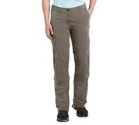 maier sports Fulda Women's Zip Off Trousers Brown Teak Size:46 (EU)