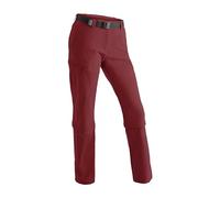 Maier Sports Helga Women's Slim Hiking Trousers, Womens, Hiking Pants, 232024, Sun-Dried Tomato, 44 (EU)