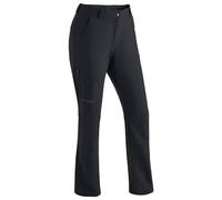 maier sports Helga, Women's Warm Hiking Trousers, Water-Repellent Outdoor Trousers for Trekking and Hiking, PFC-Free, mSTRETCH pro 2 & dryprotec Technology Black