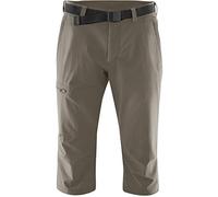 maier sports Huang, Men's Short Hiking Trousers, Water-Repellent Bermuda Shorts for Trekking and Hiking, PFC-Free, mSTRETCH pro 4 & dryprotec Teak