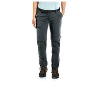 maier sports Inara Slim Zip, Women's Hiking Trousers, Water-Repellent | For trekking and hiking, Dryprotec for quick drying, Zip-off functionality, Perfect for year-round wear