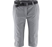 maier sports Kluane, Women's Short Hiking Trousers, Water-Repellent Outdoor Trousers for Trekking and Hiking, PFC-Free, mSTRETCH pro 4 & dryprotec