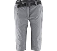 maier sports Kluane, Women's Short Hiking Trousers, Water-Repellent Outdoor Trousers for Trekking and Hiking, PFC-Free, mSTRETCH pro 4 & dryprotec