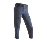 maier sports Lulaka 7/8, Women's Hiking Trousers, Water-Repellent 7/8 Outdoor Trousers for Trekking and Hiking, PFC-Free, mSTRETCH pro 4 & dryprotec Graphite