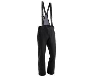 maier sports men's Anton light ski trousers, snow pants with suspenders, waterproof and windproof
